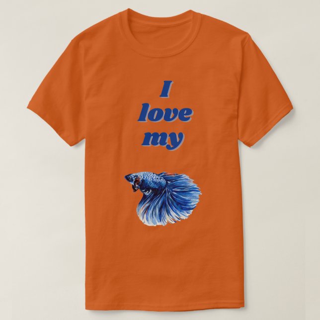 T-shirt J'aime ma Betta 1 (Design devant)