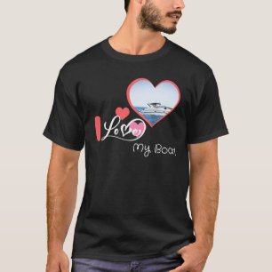 T-shirt j'aime ma chemise de bateau