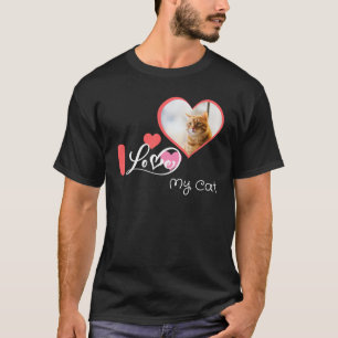 T-shirt j'aime ma chemise de chat