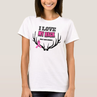 T-shirt J'aime ma conscience T de cancer du sein de