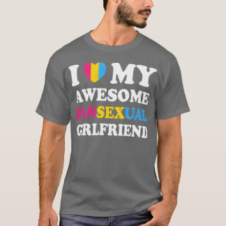 T-shirt J'Aime Ma Famille D'Ami Panual Awesome