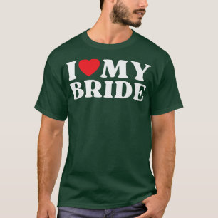 T-shirt J'Aime Ma Famille De Mariée Relative Ma Mariée Pré