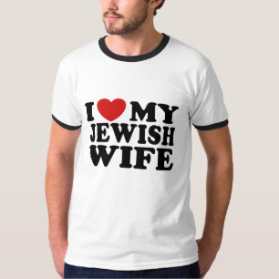 T-shirt J'aime ma femme juive