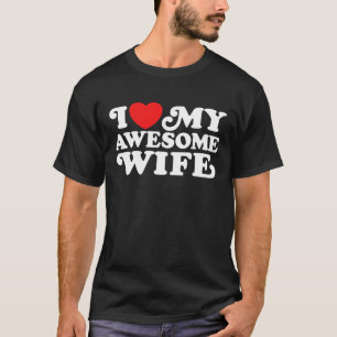 T-shirt J'Aime Ma Femme Magnifique