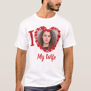 T-shirt J'aime ma femme personnalisée