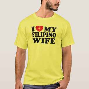 T-shirt J'Aime Ma Femme Philippine