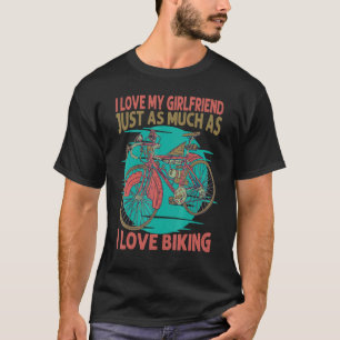 T-shirt J'Aime Ma Fille Autant Que J'Aime Faire Du Vélo