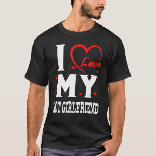 T-shirt J'Aime Ma Fille Chaude Je Coeur Ma Fille Chaude