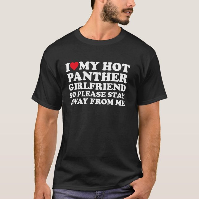 T-shirt J'Aime Ma Fille Chauve Panthère Alors S'Il Vous Pl (Devant)