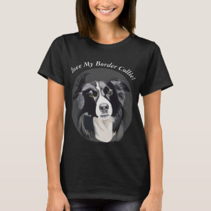 T-shirt J'Aime Ma Frontière Collie