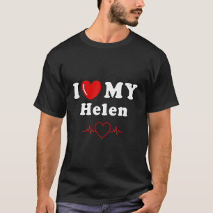 T-shirt J'aime ma Helen faire des choses Helen
