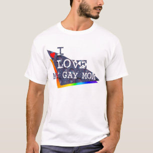 T-shirt J'aime ma maman gaie
