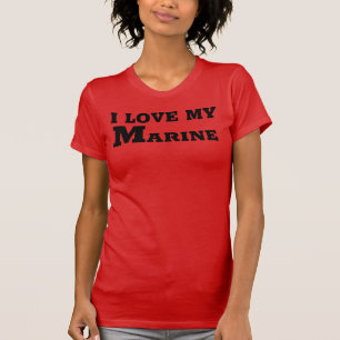T-SHIRT J'AIME MA MARINE
