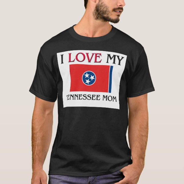 T-shirt J'Aime Ma Mère Tennessee (Devant)