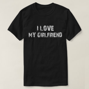 T-shirt j'aime ma petite amie