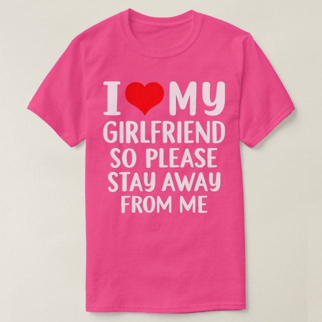 T-shirt J'Aime Ma Petite Amie J'Aime Ma Petite Amie Alors  (Design devant)