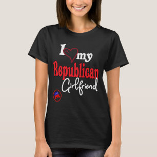 T-shirt J'aime ma petite amie républicaine Futur Républica