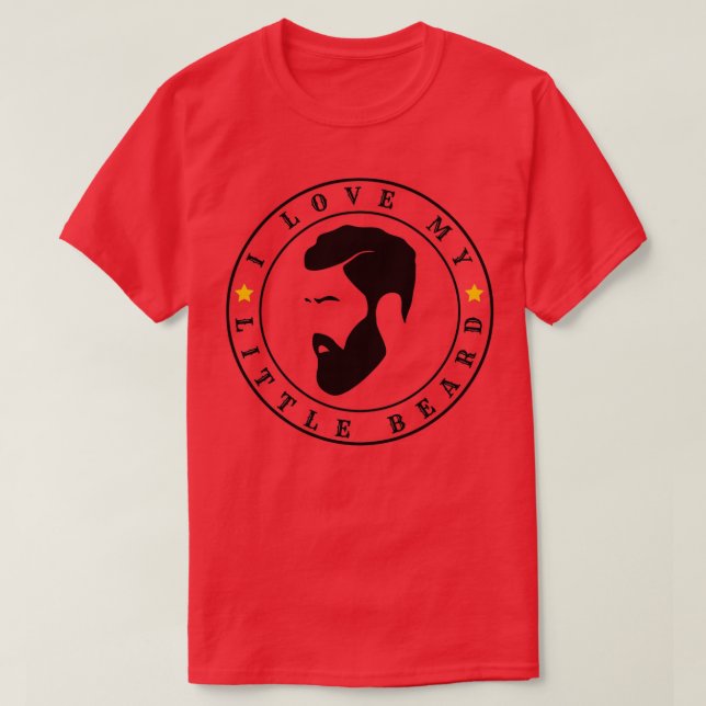 T-shirt J'Aime Ma Petite Barbe 37 (Design devant)