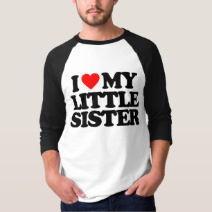 T-SHIRT J'AIME MA PETITE SOEUR