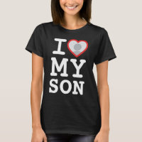 J'aime ma photo du coeur de mon fils | Fier maman