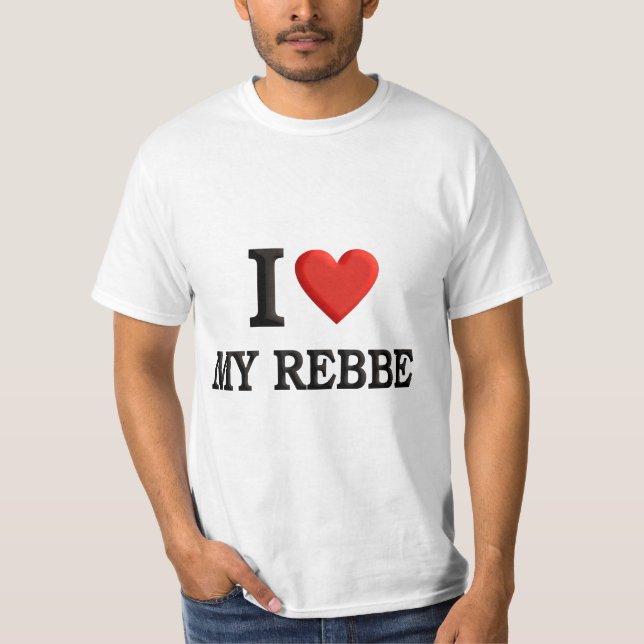 T-shirt J'aime ma Rebbe (Devant)