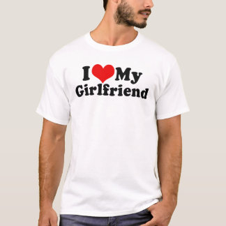 T-shirt J'aime ma Saint-Valentin d'amie