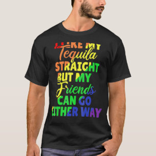 T-shirt J'Aime Ma Tequila Tout De Suite Mais Mes Amis Peuv