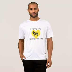 T-shirt j'aime ma terre-neuve