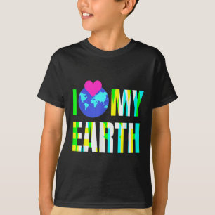 T-shirt J'Aime Ma Terre - Protection de l'environnement