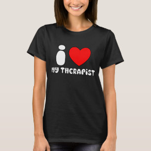 T-shirt J'aime ma thérapeute, Chemise