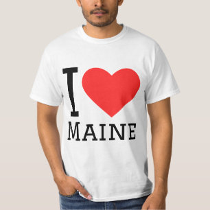 T-shirt J'aime maine