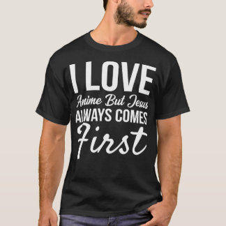 T-shirt J'Aime Mais Jésus Est Toujours Le Premier
