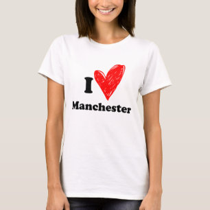 T-shirt J'aime Manchester