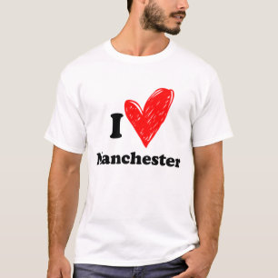 T-shirt J'aime Manchester