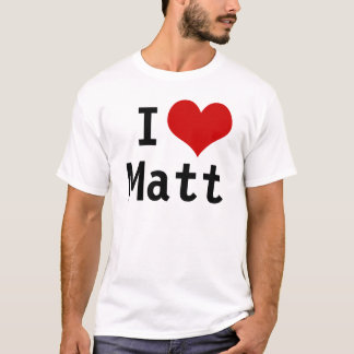 T-shirt J'aime Matt