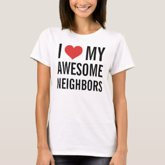 T-shirt J'Aime Mes Amateurs Voisins