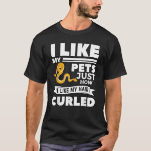 T-shirt J'Aime Mes Animaux De Compagnie Comme J'Aime Mon B