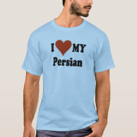 J'aime mes cadeaux et habillement de chat persan