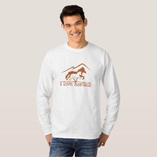 T-shirt j'aime mes chevaux