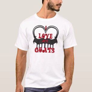 T-shirt J'aime mes chèvres