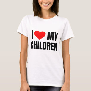 T-SHIRT J'AIME MES ENFANTS