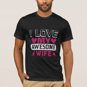 T-shirt J'Aime Mes Fantastiques Femmes Hommes