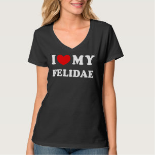 T-shirt J'Aime Mes Felidae J'Aime Mes Felidae