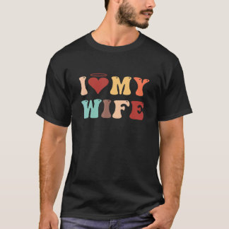 T-shirt J'Aime Mes Femmes Graphiques Hommes