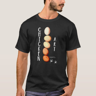 T-shirt J'Aime Mes Filles Chicken Chicken Rooster Hen Bree