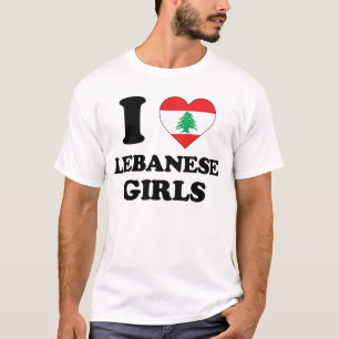 T-shirt J'aime mes filles libanaises