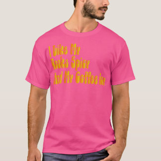 T-shirt J'Aime Mes Livres Épicé Et Mon Café Icy 1