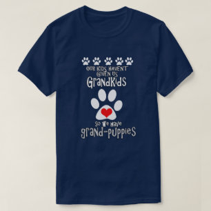 T-shirt J'aime mes petits-chiots