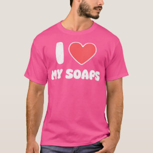 T-shirt J'Aime Mes Soaps Soap Opéras Telenovelas