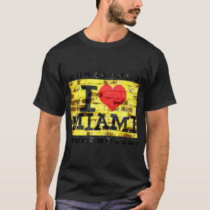 T-shirt J'aime Miami - Miami vintage